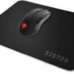 Bestor Ultra-Low Friction Gaming Mouse Mat (Black)